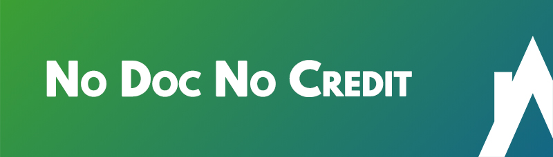 No doc no credit banner